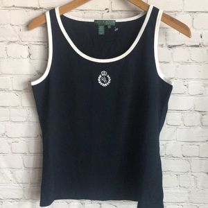 Ralph Lauren Active Tank Top Logo in Front